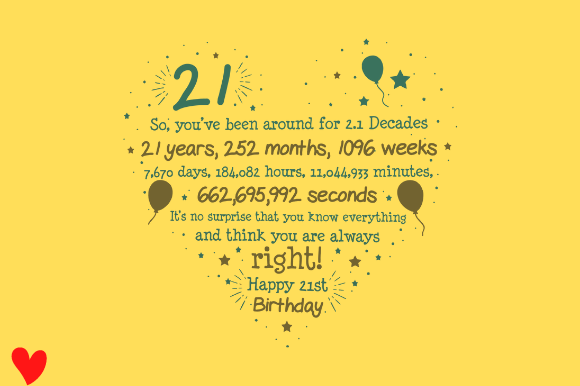 21ST Birthday Gift Embroidery Design Review