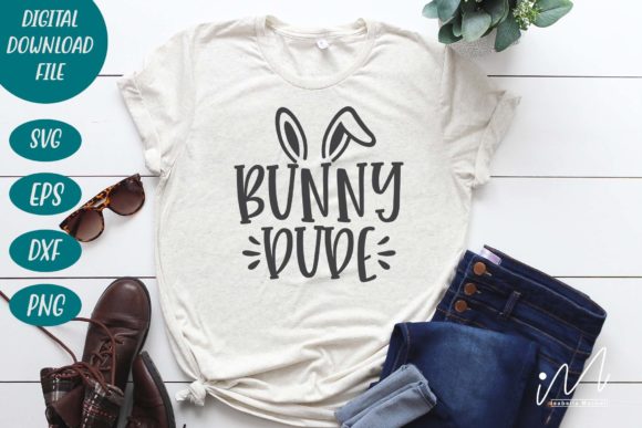 Bunny Dude Svg for Crafts and Graphics