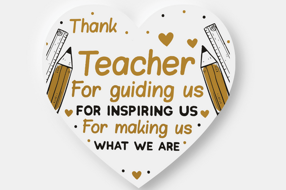 GIFT for NURSERY TEACHER Graphic Design for Crafts