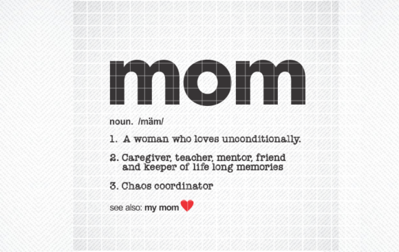 Mom Definition SVG for Crafts and Graphics