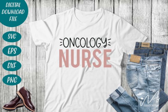 Oncology Nurse Svg for Crafts and Graphics