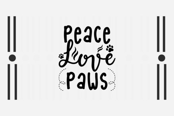 Peace Love Paws SVG Review for Embroidery Projects