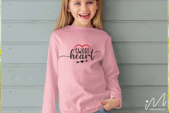 Sweet Heart Valentine Graphics for Creative Crafts