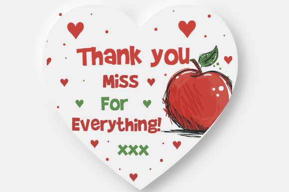 Teacher Thank You Gift Graphics for Blog and Website Use