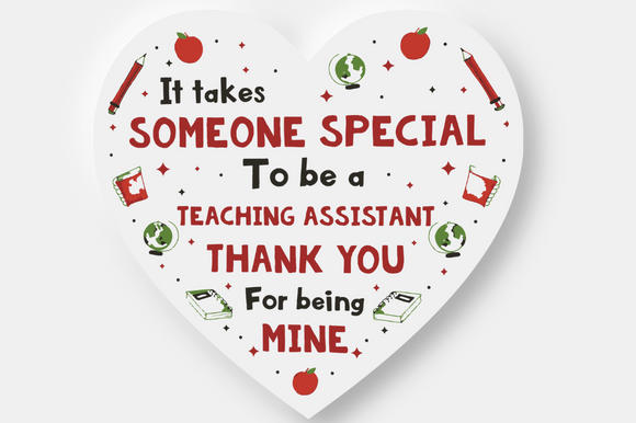 TEACHING ASSISTANT GIFT Graphic Design for Crafts and Graphics
