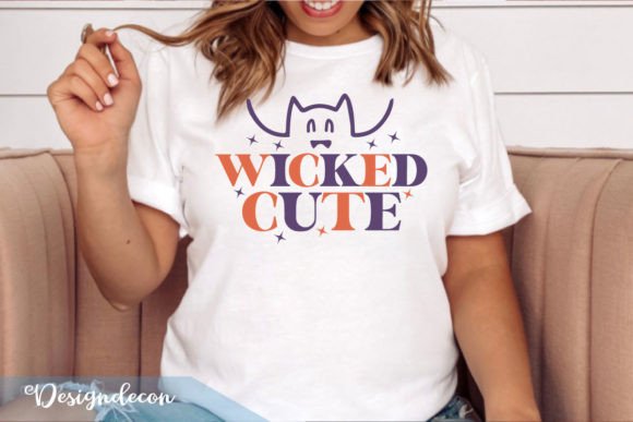 Wicked Cute Retro Wavy Sublimation SVG for Crafts and Graphics